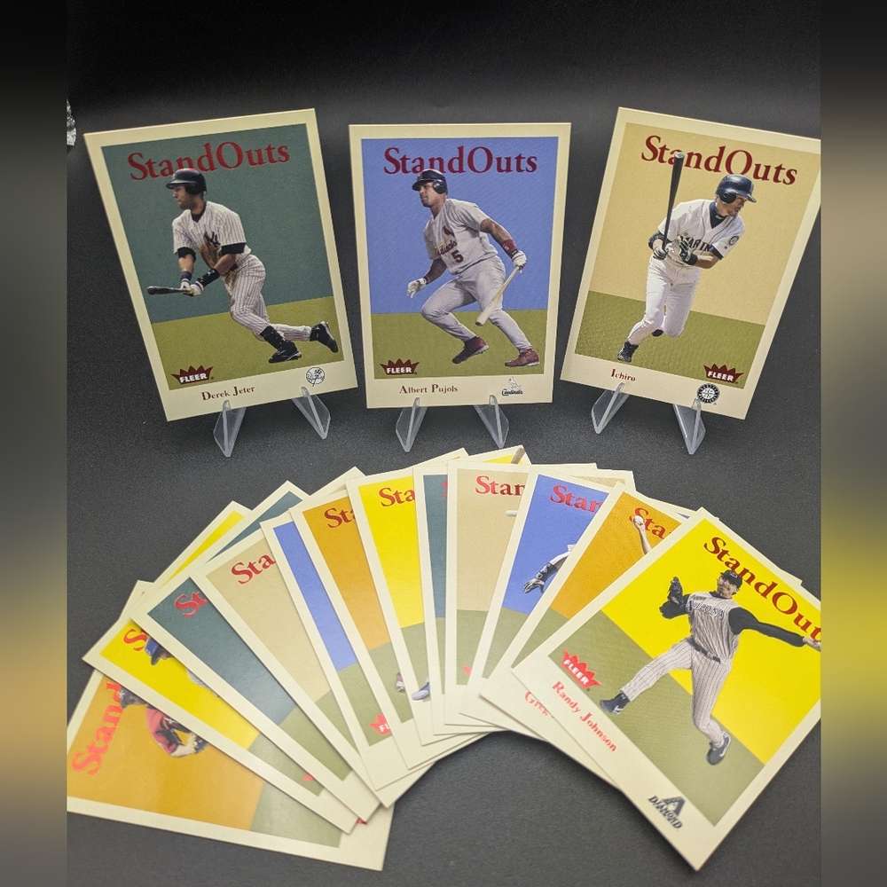 2005 Fleer Tradition Baseball Complete StandOuts Insert Set Stand Outs #1-15 Lot